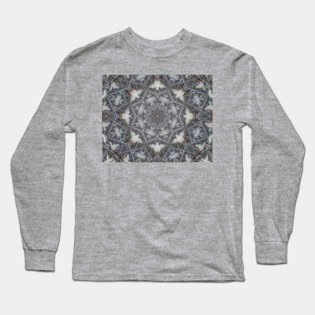 Ironwork Mandala Long Sleeve T-Shirt by Gilded Age